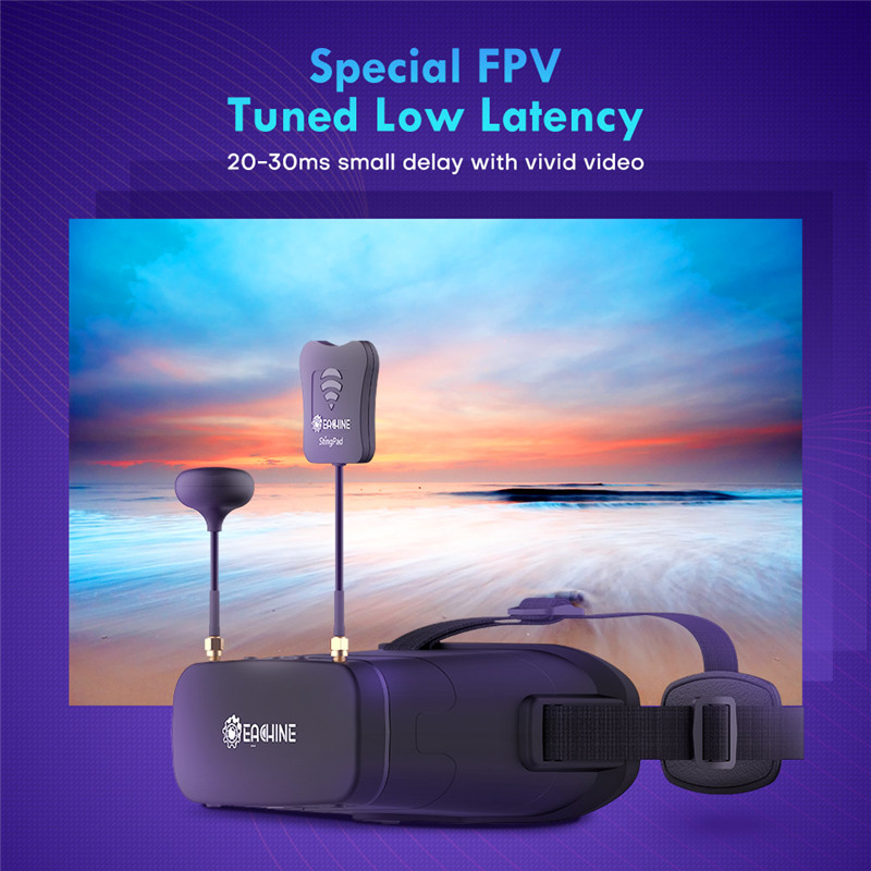 Eachine EV800DM Varifocal 5.8G - Skyzone Sky04O Pro Fpv Goggles review and price